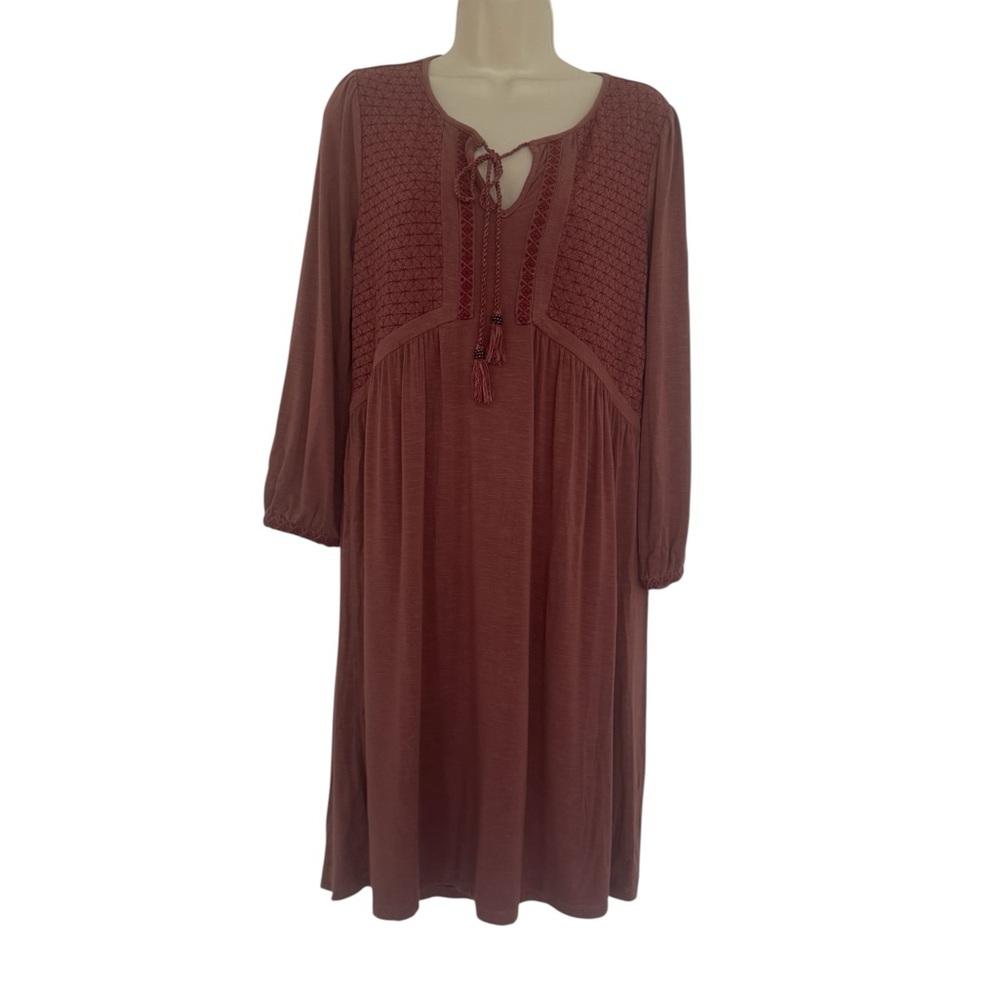 Daniel Rainn Rust 3/4 Dress| Sz M| $169